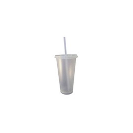 VASO LIKY NATURAL CON BRILLOS 24 OZ