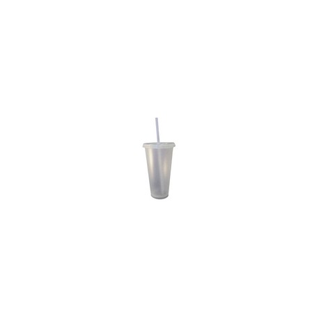 VASO LIKY NATURAL CON BRILLOS 24 OZ