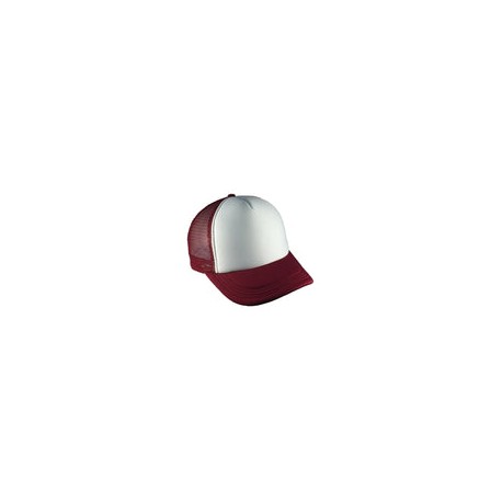 GORRA VINO O  MARRON  CON BLANCO ADULTO ENCOGRAPHICS