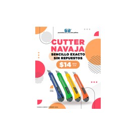 CUTTER NAVAJA SENCILLO EXACTO