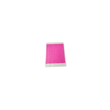 PULSERA PAPEL TYVEK DESECHABLE VARIEDAD EN COLORES C/100 25.5x1.8cm