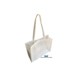 BOLSA BLANCA PARA SUBLIMAR CON FUELLE 46 X 35 ASA 75