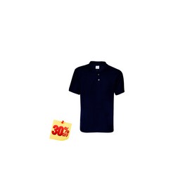 PLAYERA POLO 50% POLIESTER, 50% ALGODON/PREM 230GR MUJER AZUL MARINO TALLA L YTISPA