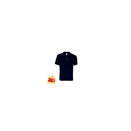 PLAYERA POLO 50% POLIESTER, 50% ALGODON/PREM 230GR MUJER AZUL MARINO TALLA L YTISPA