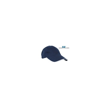 GORRA GABARDINA  SANDWICH AZUL