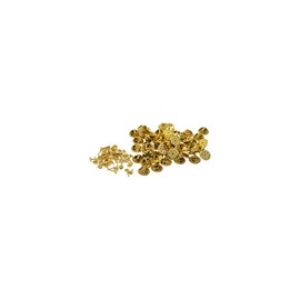 CONTRA FISTOL Y CLAVO DORADO C/100 PIEZAS