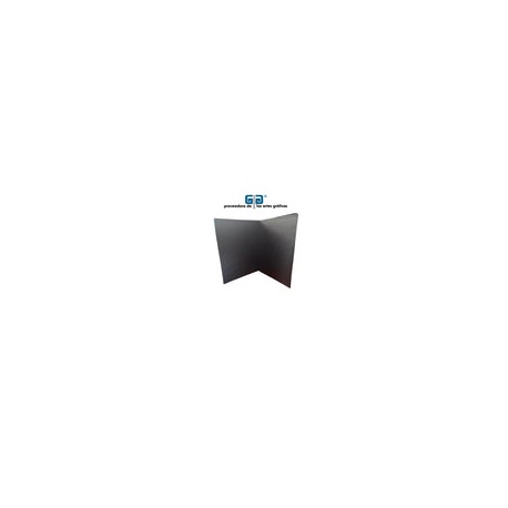 CARPETA CON BROCHE Y SUJETADOR NEGRA