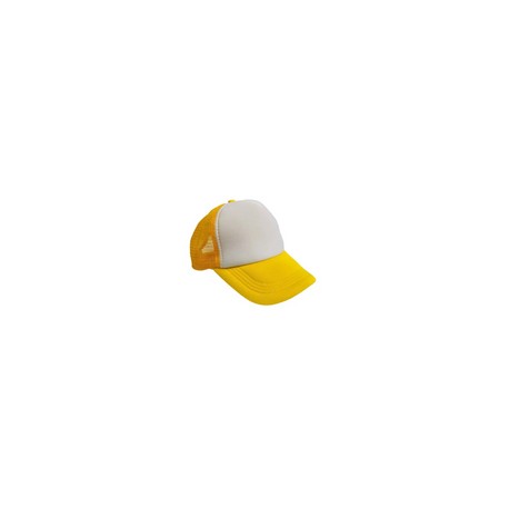 GORRA AMARILLO CANARIO CON BLANCO ADULTO ENCOGRAPHICS