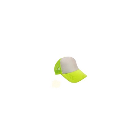 GORRA  AMARILLO NEON  CON BLANCO ADULTO ENCOGRAPHICS