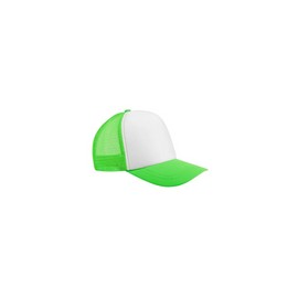 GORRA VERDE NEON  CON BLANCO ADULTO ENCOGRAPHICS