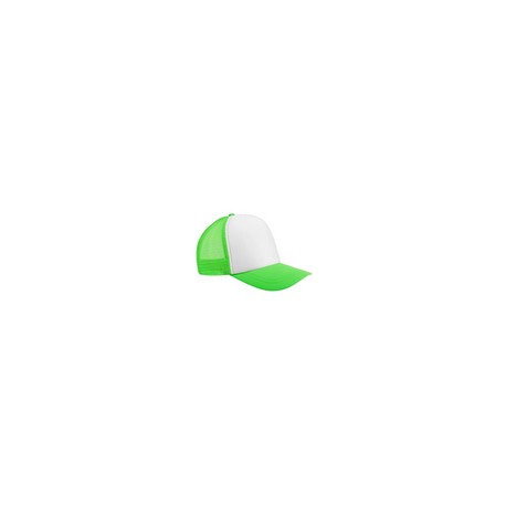 GORRA VERDE NEON  CON BLANCO ADULTO ENCOGRAPHICS