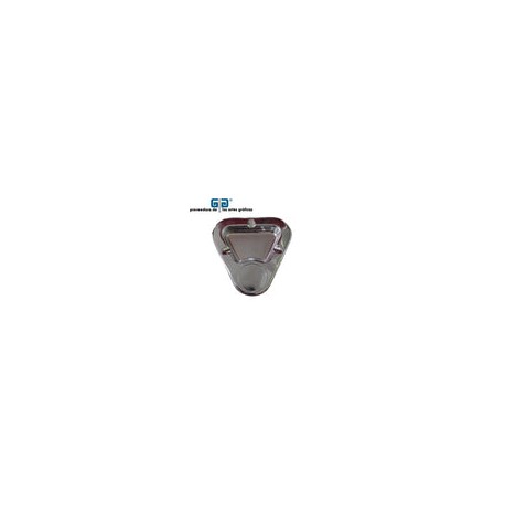 CENICERO CROMADO TRIANGULAR