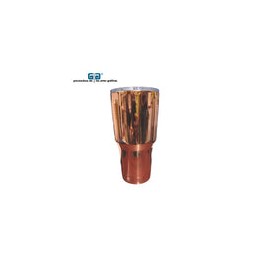 TERMO DOBLE PARED ACERO INOXIDABLE ORO ESPEJO C/TAPA  FR CAL 870ML