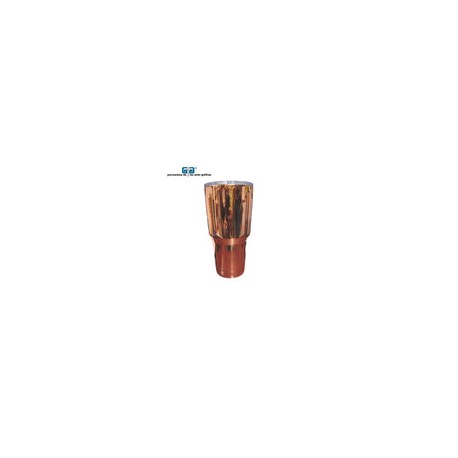 TERMO DOBLE PARED ACERO INOXIDABLE ORO ESPEJO C/TAPA  FR CAL 870ML