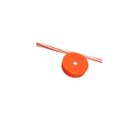 TAPA NARANJA CON POPOTE
