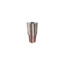 VASO ACERO INOXIDABLE 30 OZ PLATA ACERO TAPA SEGURIDAD