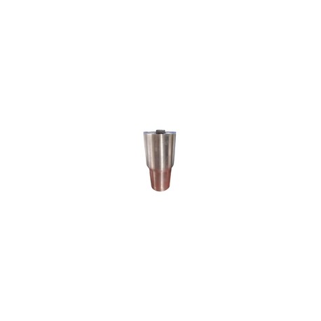 VASO ACERO INOXIDABLE 30 OZ PLATA ACERO TAPA SEGURIDAD