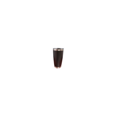 VASO ACERO INOXIDABLE 20 OZ NEGRO CON TAPA