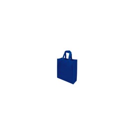 ECO BOLSA 40X30X15 CON FUELLE AZUL REY