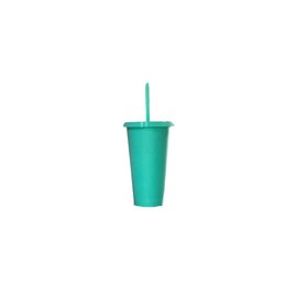 VASO LIBE 24 OZ MENTA TAPA PLANA Y POPOTE