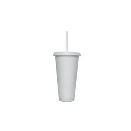 VASO LIBE 24 OZ BLANCO TAPA Y POPOTE
