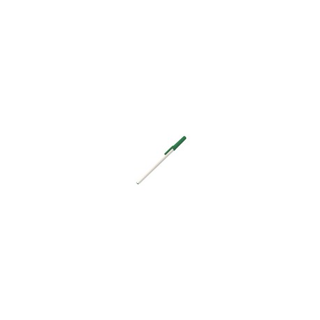 BOLIGRAFO (PLUMA) ECO BLANCO CON TAPON VERDE
