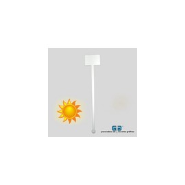 AGITADOR DE BEBIDAS RECTANGULAR BLANCO (REVOLVEDOR DE BEBIDAS) (PAQUETE DE 100 PIEZAS)